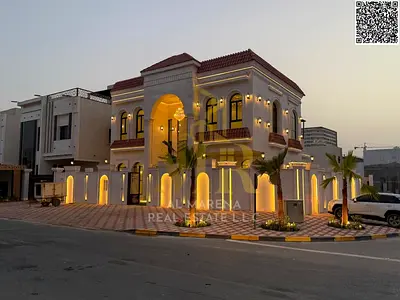 فيلا فاخرة للبيع في الحليو 2 - تصميم أنيق يضم 5غرف نوم واسعة وتشطيبات فائقة الفخامة في موقع استراتيجي في عجمان 🏡✨