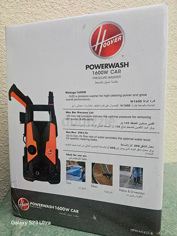 Hoover Powerwash 1600W Car Pressure Washer - Used