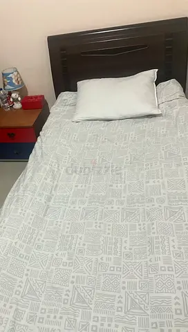 B Single bed for sale in good condition. Used for 2 years only.