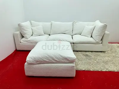 Feather 🪶 filled cloud sofa