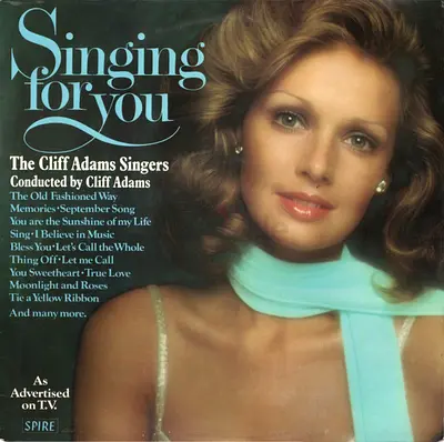 Singing for You - The Cliff Adams Singers (Vintage Vinyl LP)