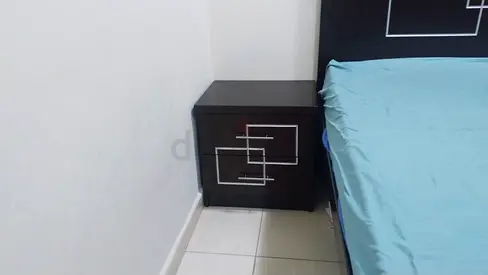 Wooden Queen Bed with Mattress and Bed side table