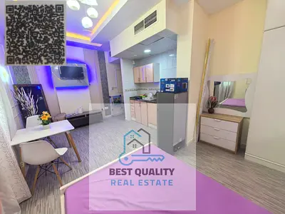 🌍 Furnished Studio for Monthly Rent in Ajman Corniche – All Bills Included 🔥