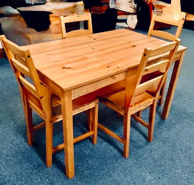 IKEA Dining table with 4 chairs