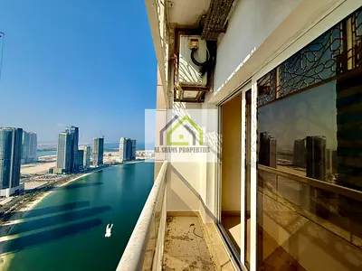 Sea view Specious 3bhk with bolcony with all amenities