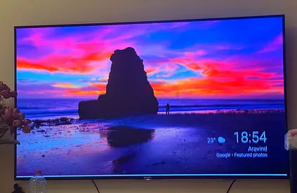 85” Smart LED Flat Screen TV - Good Working Condition