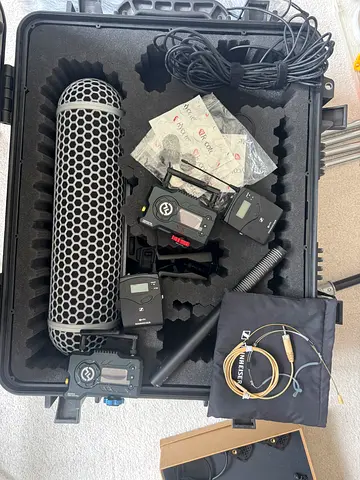 Sennheiser Wireless / rode audio set up