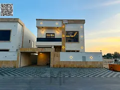 Villa for sale | Ajman | Al Helio 2 area | 5 master bedrooms, majlis, living room, maid's room |