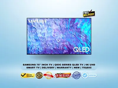 Samsung 75 Inch TV | Q80C Series QLED TV | 4K UHD Smart TV | Delivery | Warranty | New | 75Q80