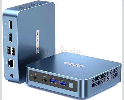 PELADN Mini PC, Intel N95(up to 3.4GHz),16GB DDR4/512GB SSD,Type-C/Dual HD,Mini Desktop Computer,4K/