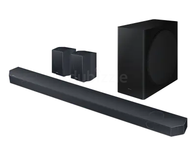 Samsung Q-series Soundbar, Q930D, 9.1.4 ch, Subwoofer  Rear speakers, Dolby Atmos