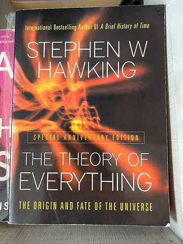 My copy — The Theory of Everything by Stephen W. Hawking (Special Anniversary Edition)