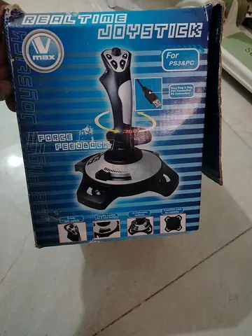 VMax Realtime USB Force Feedback Joystick (PS3  PC) - Used whats app me 055_3578658