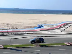 First Row Sea View | 2BR &amp; Hall with Stunning Views | Free Maintenance | Ajman Corniche