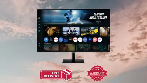 Samsung 32 Inch Smart Monitor M7 M70F 4K Samsung Vision AI LS32FM700UEXXY