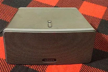 Sonos Play 3 Smart Wireless Network Speaker Black With Power Cable Excellent
