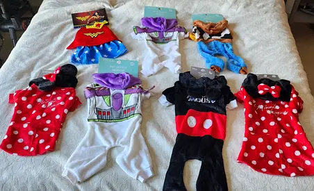Assorted Cute Pet Costumes