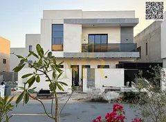 A villa with personal finishes, including electricity, water and air conditioning, located on a main
