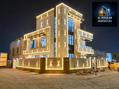 امتلك فيلا زواية شارعين مساحة الارض 4000 قدم 6 غرف ماستر مع رووف بسعر شامل رسوم التسجيل والتملك لجميع الجنسيات