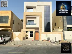 Villa at a special price in the best development in Al Yasmin, negotiable, with water, electricity,