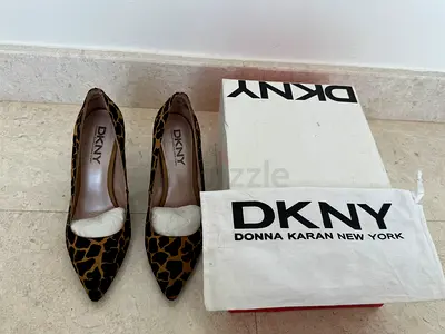 DKNY Giraffe Printed Heels - Unworn
