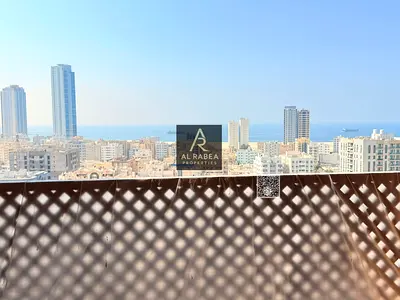 4بلكون موقع مميز-اطلاله بحريه-خزائن غازمركزي باركن