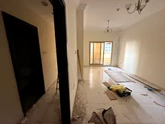 One bedroom and living room in Emirates City, 2 bathrooms, spacious, excellent view, flexible paymen