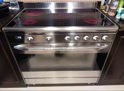 Smeg 5 burners full electric digital cooking range latest version 90cm