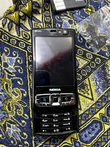 My Nokia N95 8GB slider phone -