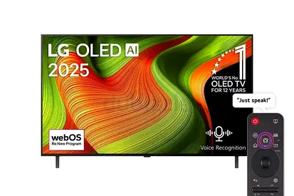 LG 55-Inch Class OLED AI 4K B5 Series Smart TV w/Dolby Atmos, Dolby Vision, HDR10, AI Super Upscalin