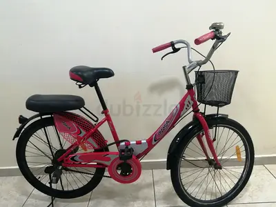 Childrens unisex bicycle with all safety equipments for sale
