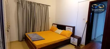 For sale: 2BHK apartment with a living room and a full view of Sharjah, featuring a comfortable desi