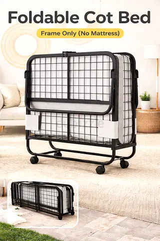 Space-Saving Foldable Bed – AED 149