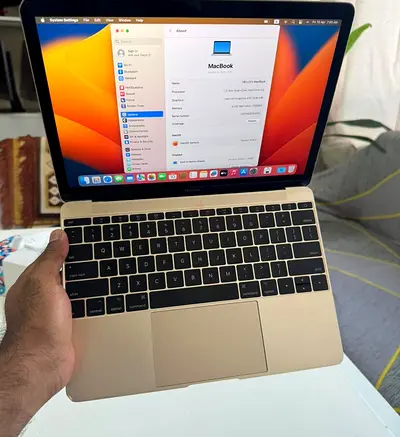 Apple MacBook 12” Retina 2017 | Core m3 | 8GB RAM | 256GB SSD | macOS Ventura (Dent at Corners)
