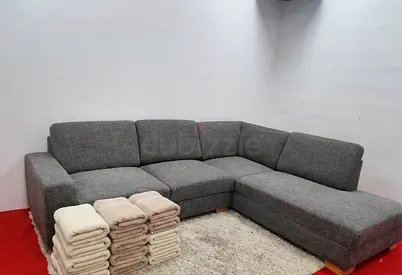 Sorvallen Ikea gray lshape sofa