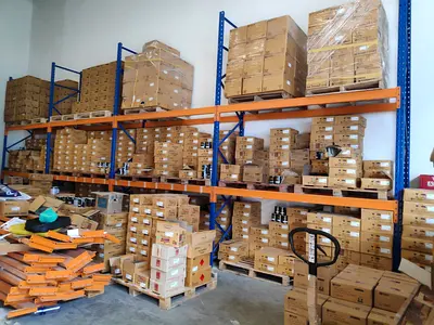 Heavy Duty Pallet Racking: 6m x 3.3m x 1m