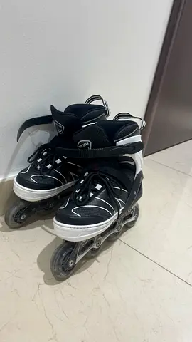 Black inline rollerblades size eu:38-41