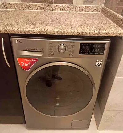 LG 8 Kg Washer 5 Kg Dryer, Front Load, Direct Drive Excellent Condition