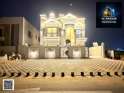 فيلا فاخرة للبيع، تجمع بين الأناقة والراحة والموقع المثالي في أحد أرقى الأحياء السكنية في عجمان.