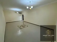 Two bedrooms with living room for rent in Al Nuaimiya 3 Ajman Khalifa Street, balcony open view, fam