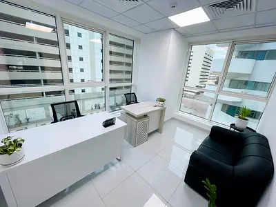 Modern Office | Bank Account Assistance | Free Amenities |