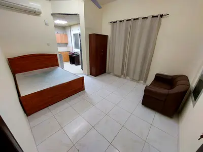 Fully Furnished Separate Kitchen Studio Available for Asian Family in Muweilah.
