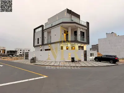 A villa with all registration and ownership fees included, on the main street, ready to move in, in the most prestigious areas of Ajman. Freehold owne