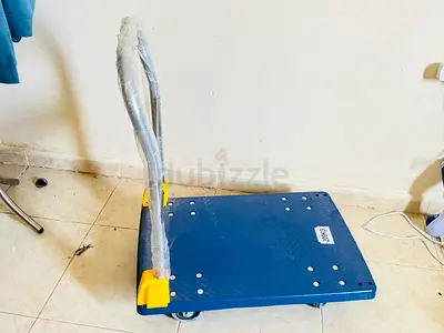 GOBBLER Portable Platform Trolley Cart for Lifting Heavy Weight, 200 Kg Capacity Dolly Push Cart - B