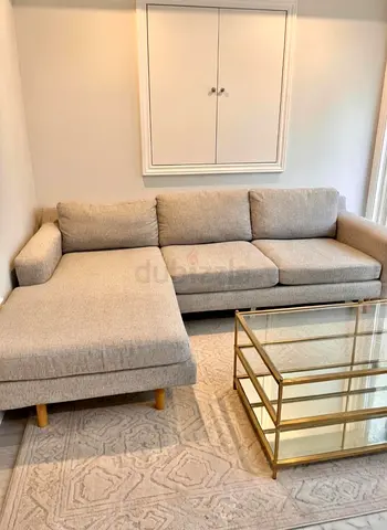 West elm Eddy L shape sofa