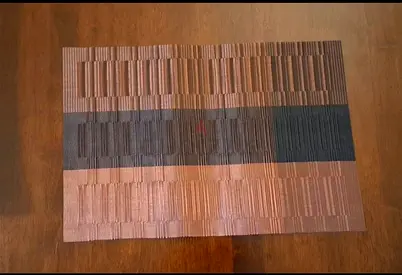 6 Soft Plate Placements ٦ قطع لوضع الصحن