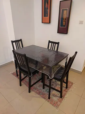 Dining table with 4 chairs