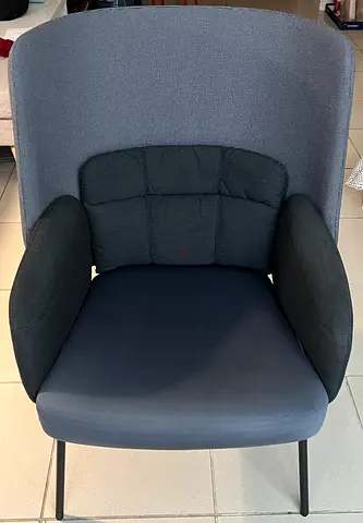 ikea bingsta high back armchair