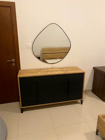 Stylish Modern Sideboard with unique Mirror