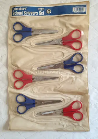 I am selling a Lakeshore School Scissors Set (6-piece) — new and sealed, Ideal for Homes and Schools